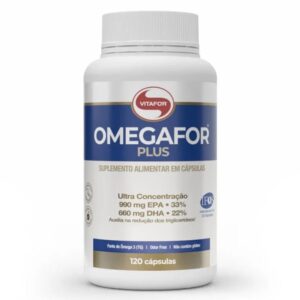 Omegafor Plus Vitafor 33 EPA 22 DHA 1000mg 240 Cápsulas