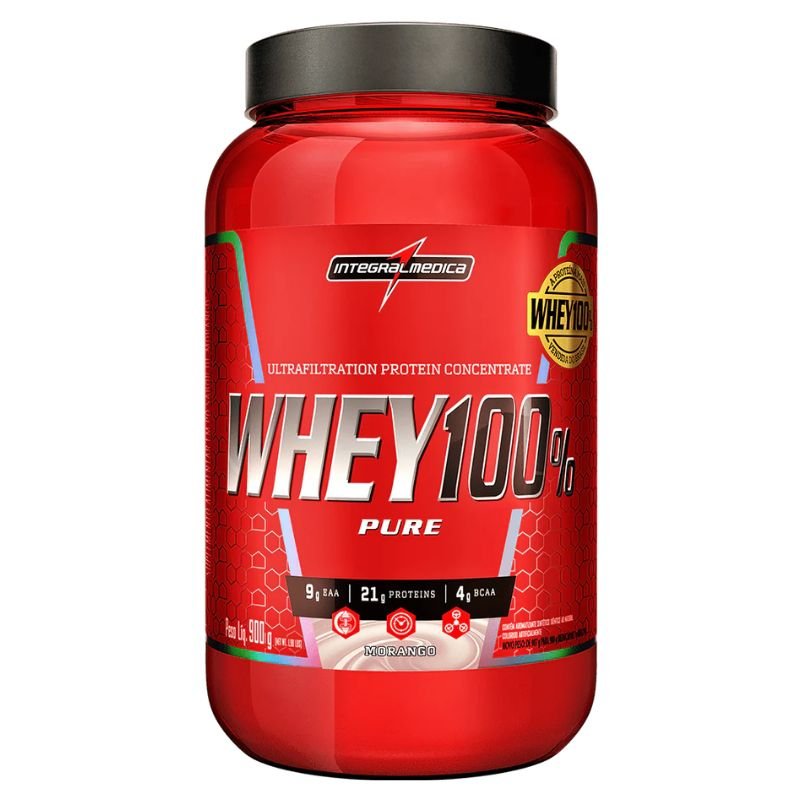 Whey Protein Concentrado Pote 900g